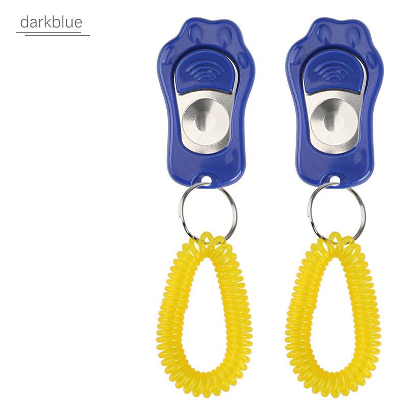 2pcs Paw Dog Clicker for Training and Obedience
