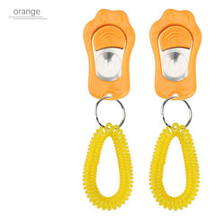 2pcs Paw Dog Clicker for Training and Obedience