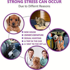 Calming Collar for Cats and Dogs Anxiety Relief Safety