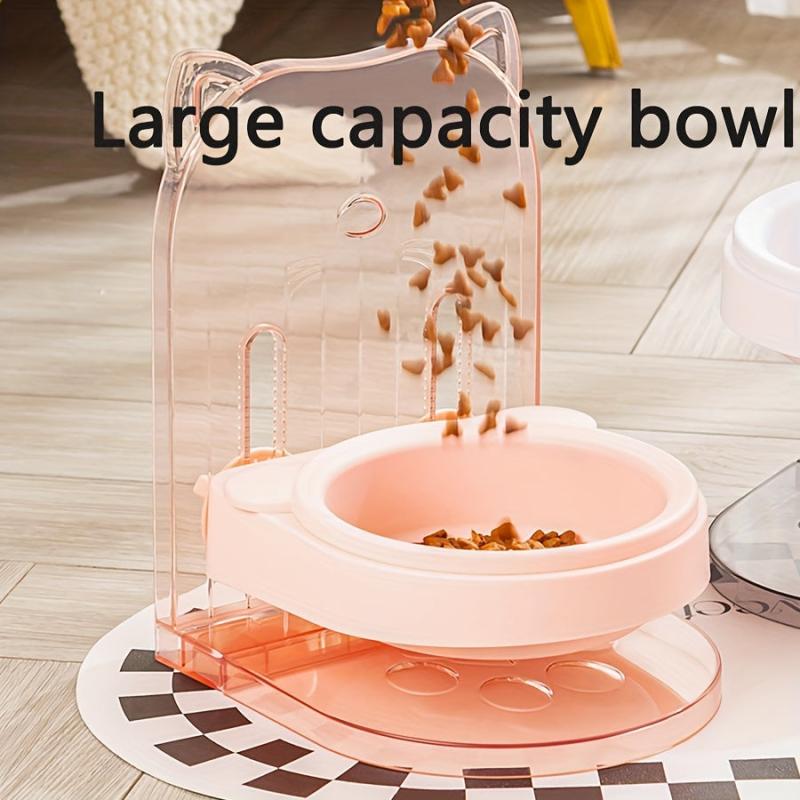 Adjustable Vertical Cat Bowl for Food and Water