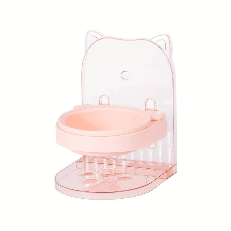 Adjustable Vertical Cat Bowl for Food and Water