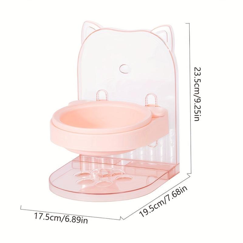 Adjustable Vertical Cat Bowl for Food and Water