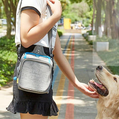 Large Capacity Dog Training Bag Pet Snack Waist Bag Dirt Resistant