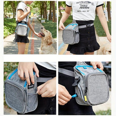 Large Capacity Dog Training Bag Pet Snack Waist Bag Dirt Resistant