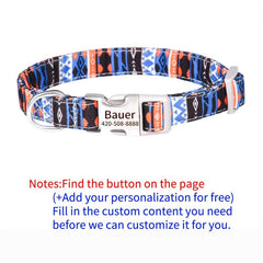 Personalized Engraved Double Layer Dog Collar