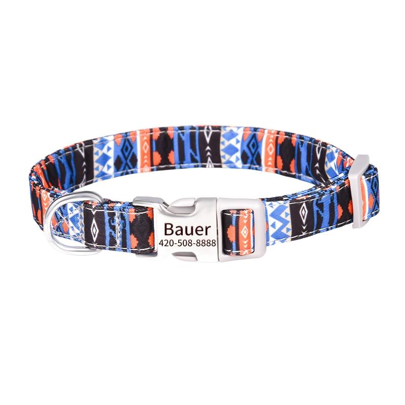 Personalized Engraved Double Layer Dog Collar