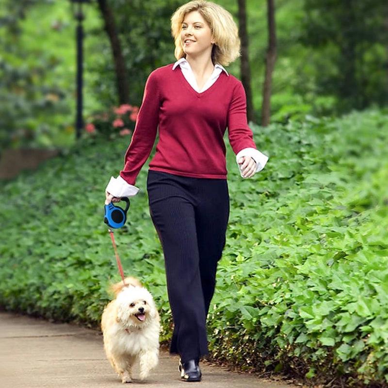Retractable Pet Walking Leash Dog Traction Rope