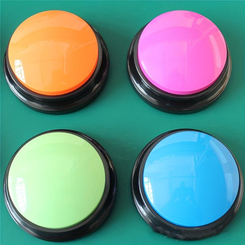 4pcs Pet Communication Button Dog Sound Box Training Talking Toy