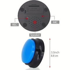4pcs Pet Communication Button Dog Sound Box Training Talking Toy