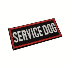 Service Dog Training Patches for Pet Harness Collar Embroidered Pet Vest Patches