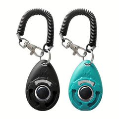 2pcs Dog Training Clicker Wrist Strap Sound Toy Button Marker