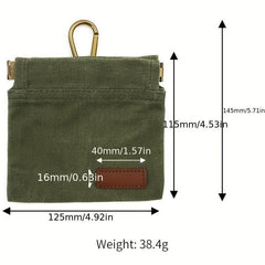 Dog Treat Training Pouch Waterproof Bag Carabiner for Outdoor Walking
