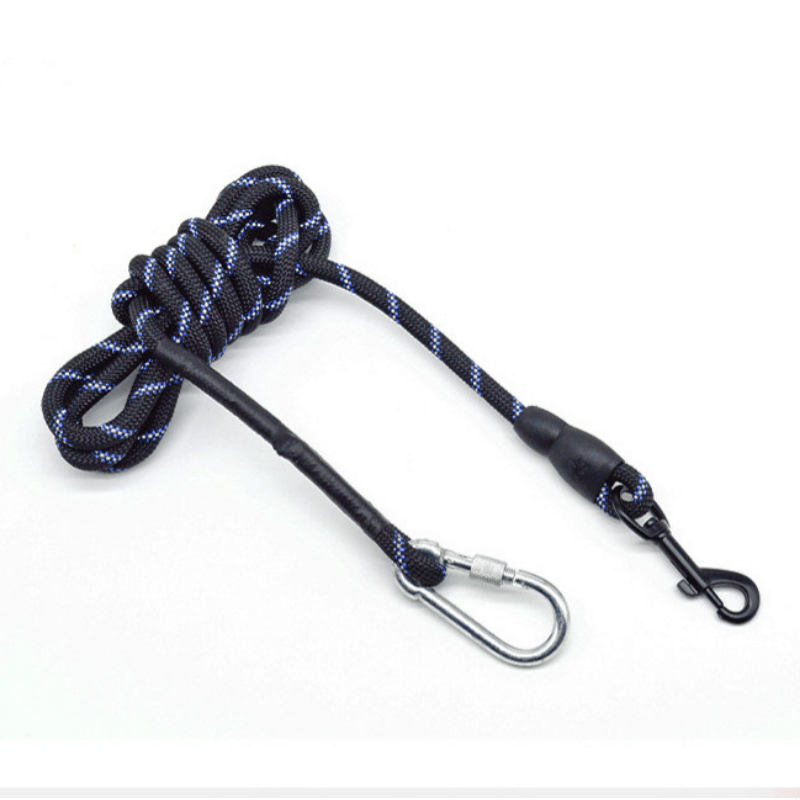 Reflective Dog Tie Out Cable 15-24m Portable Runner Leash