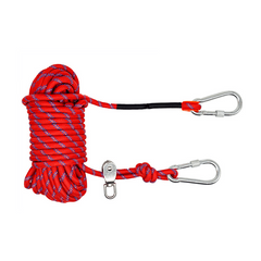 Reflective Dog Tie Out Cable 15-24m Portable Runner Leash