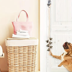 Dog Training Bell Pet Door Bell Hanging Rope Training Dog Bell