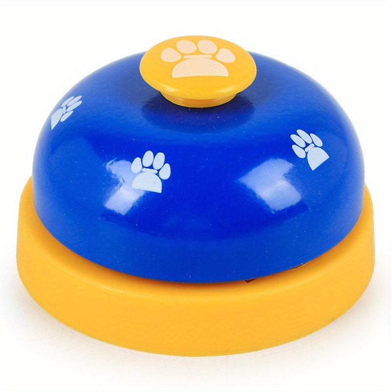 Pet Training Bell Footprint Printed Dinner Bell Dog Training Bell