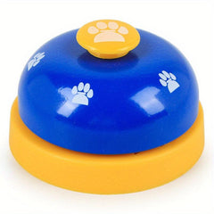 Pet Training Bell Footprint Printed Dinner Bell Dog Training Bell