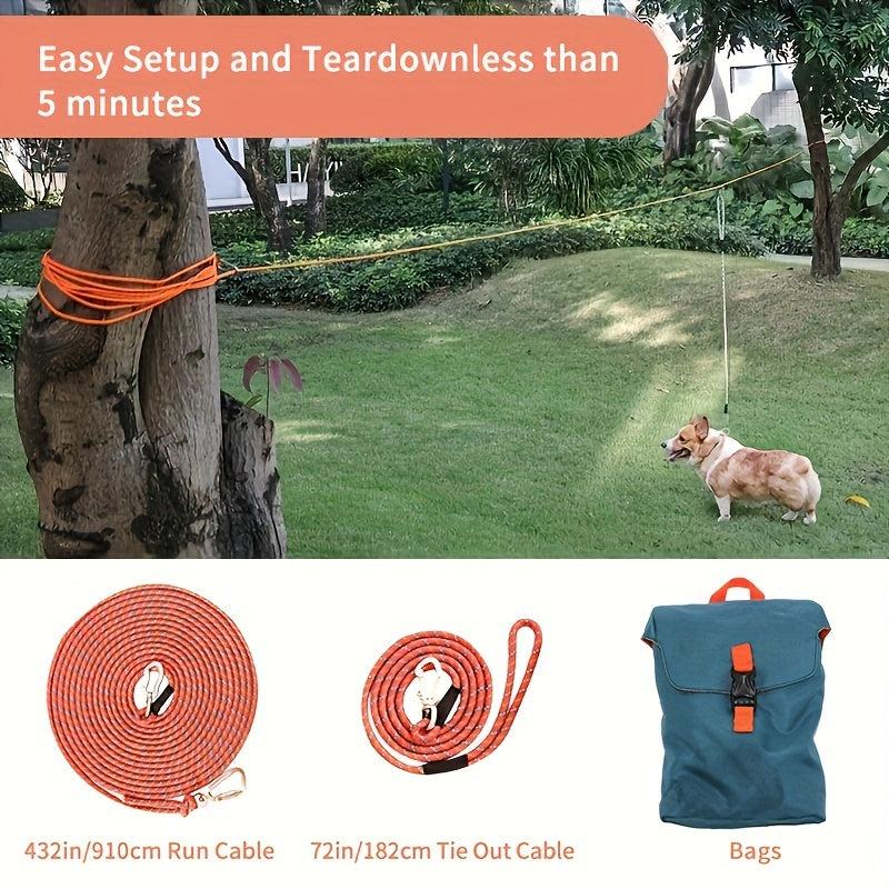 Dog Training Rope For Walking Camping Swimming Pet Traction Rope
