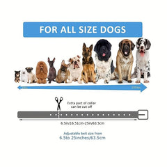 Bungee Dog Collar Strap with D Ring - Replacement for Outdoor Walking Dogs
