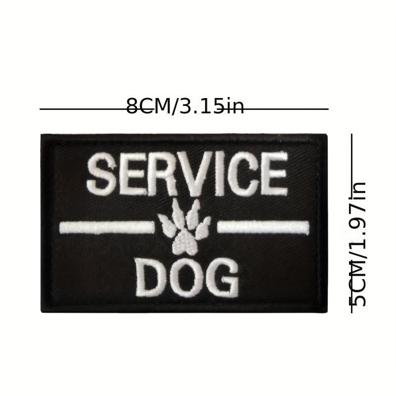 Personalized Embroidered Tactical Patch for Dog Harness - Enhance Safety