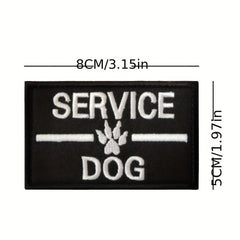 Personalized Embroidered Tactical Patch for Dog Harness - Enhance Safety