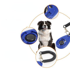 7pcs Dog Training Clicker with Wrist Strap Lightweight Pet Training Clicker
