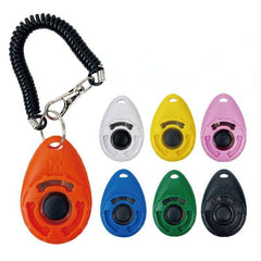 7pcs Dog Training Clicker with Wrist Strap Lightweight Pet Training Clicker