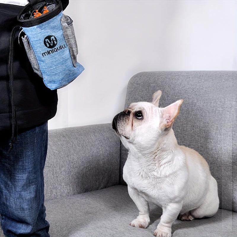 Dog Training Purse Dog Whistle Reward Pet Snack Bag