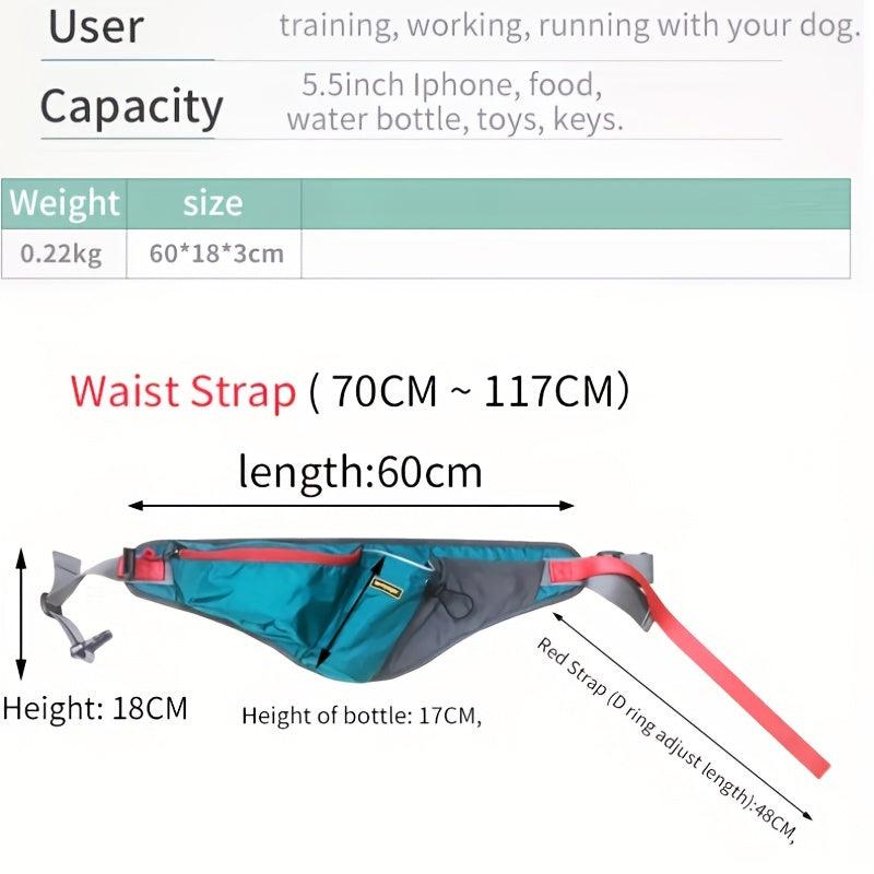 Dog Training Waist Bag Outdoor Interactive Training Pet Food Bag