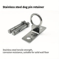 Stainless Steel Ground Stake for Medium Large Dogs