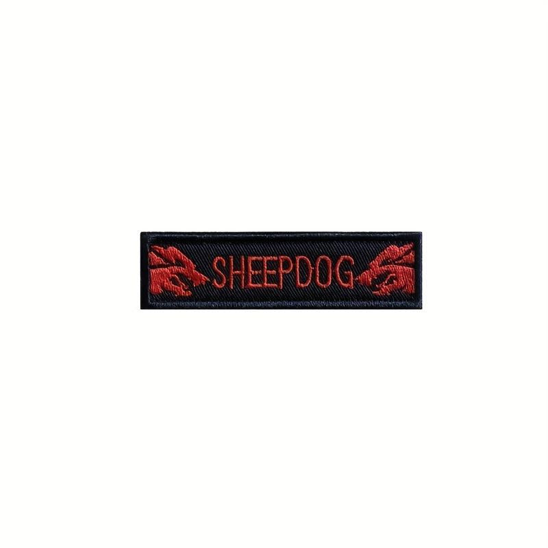 Embroidery Patches Dog Vest Patches Hook Loop Dog Harness Patch