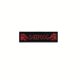 Embroidery Patches Dog Vest Patches Hook Loop Dog Harness Patch