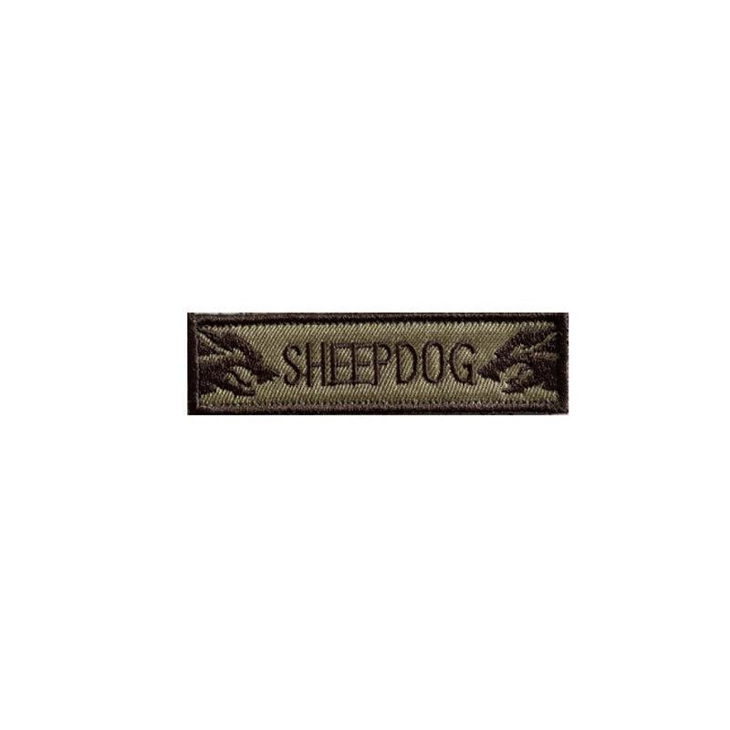 Embroidery Patches Dog Vest Patches Hook Loop Dog Harness Patch