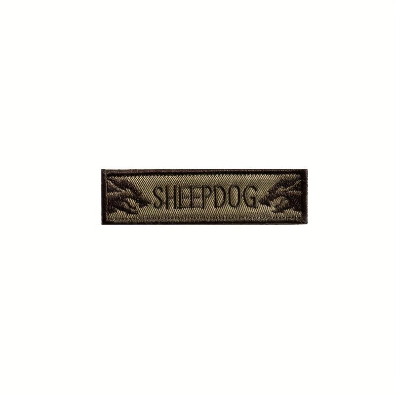 Embroidery Patches Dog Vest Patches Hook Loop Dog Harness Patch