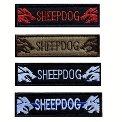 Embroidery Patches Dog Vest Patches Hook Loop Dog Harness Patch