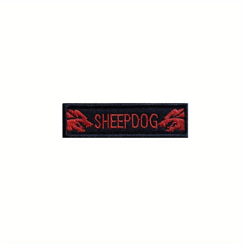 Embroidery Patches Dog Vest Patches Hook Loop Dog Harness Patch
