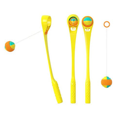 Interactive Dog Toy Ball Launcher Automatic Stretching Rope Ball