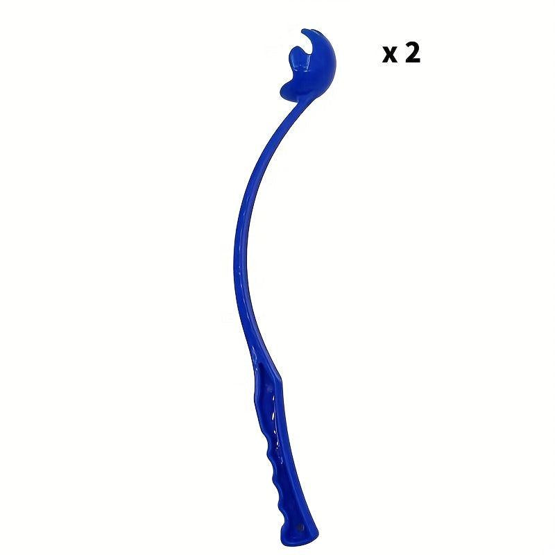 2pcs Pet Throw Ball Stick Dog Training Toy Ball Thrower
