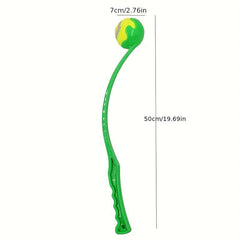 2pcs Pet Throw Ball Stick Dog Training Toy Ball Thrower
