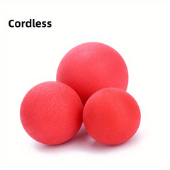 Rubber Dog Ball Toy for Chew & Teeth Cleaning, Tug Interactive Chew Toy