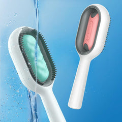 Cat Dog Grooming Comb w/Water Tank Hair Removal Brush Kitten Pet Supplies