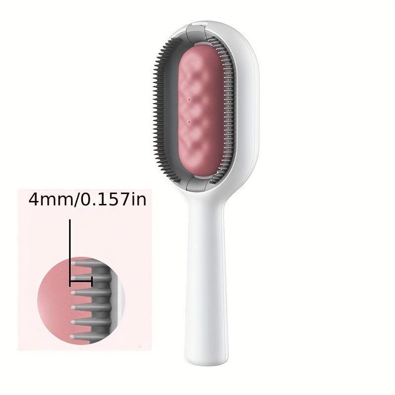 Cat Dog Grooming Comb w/Water Tank Hair Removal Brush Kitten Pet Supplies
