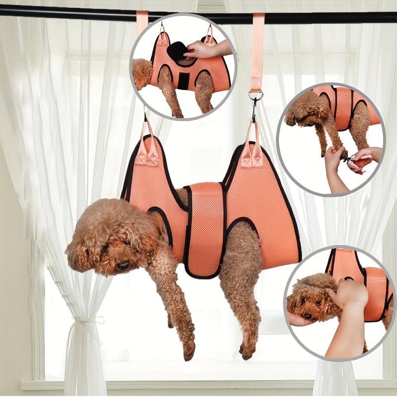 5pc Pet Grooming Hammock for Nail Trimming Cats Dogs Helper