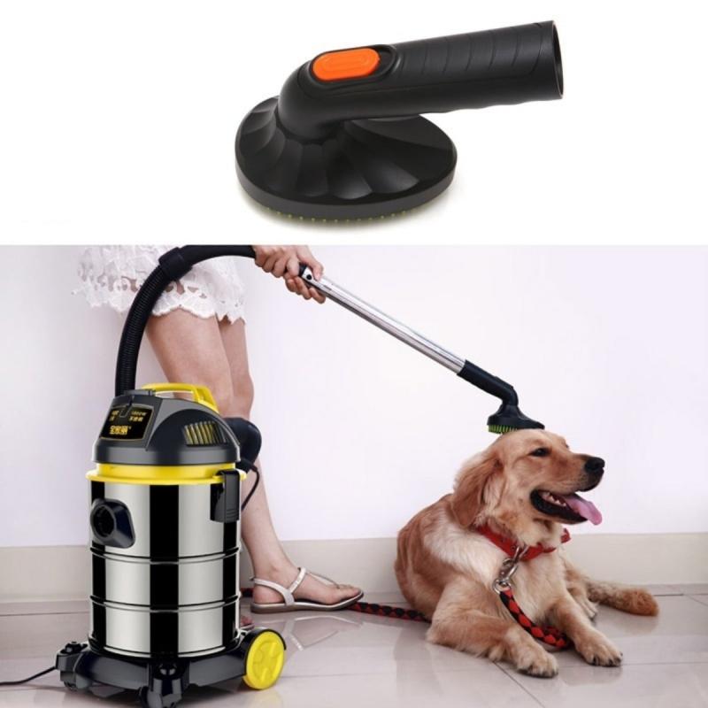 Pet Grooming Brush Vacuum Attachment Tool for Cats and Dogs