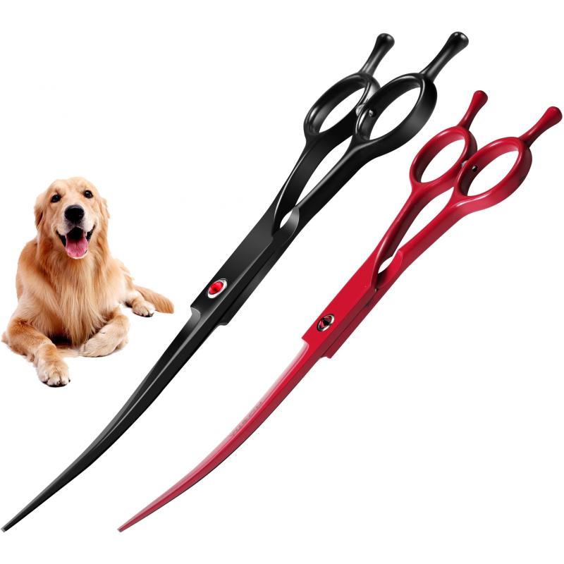 19.05 cm Curved Dog Grooming Scissor - Pet Shears