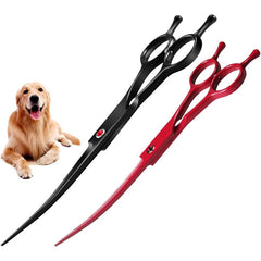 19.05 cm Curved Dog Grooming Scissor - Pet Shears