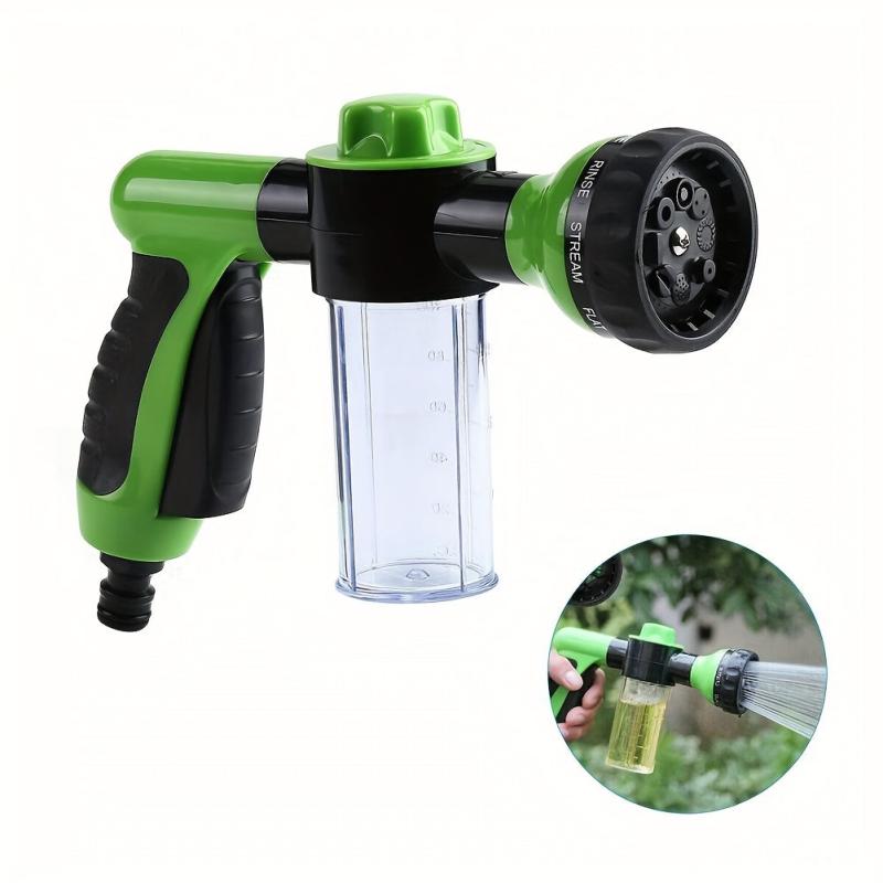High Pressure Sprayer Nozzle Hose Dog Shower Gun Pet Cleaning Bathing Water Foam