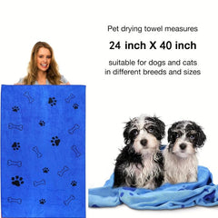 Microfiber Quick Drying Dog Cat Towel Absorbent