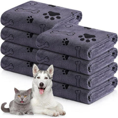 Microfiber Quick Drying Dog Cat Towel Absorbent