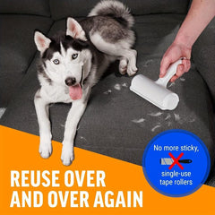 Reusable Pet Hair Roller Remover for Dog Cat - Lint Fur Rollers